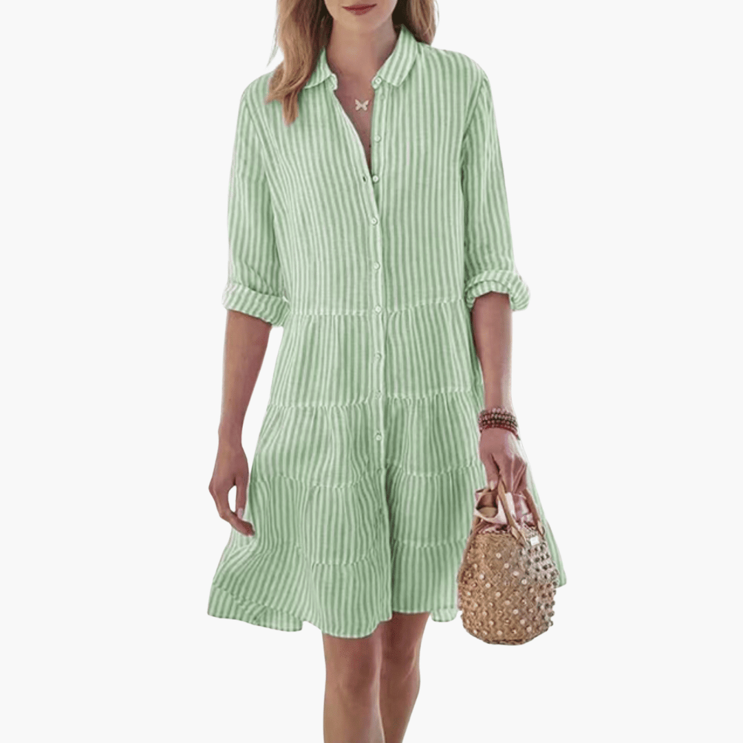 Lolita | Lightly Striped Summer Dress