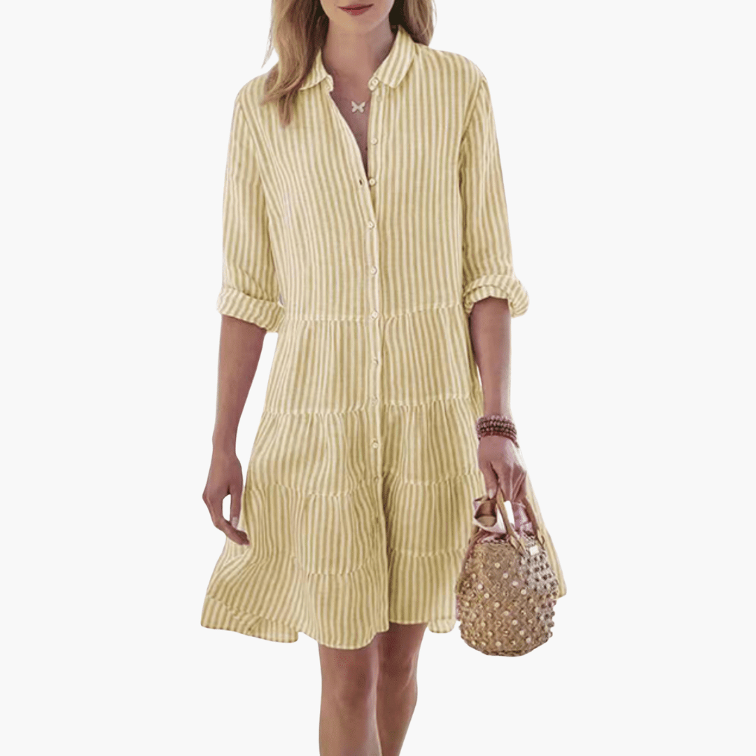Lolita | Lightly Striped Summer Dress