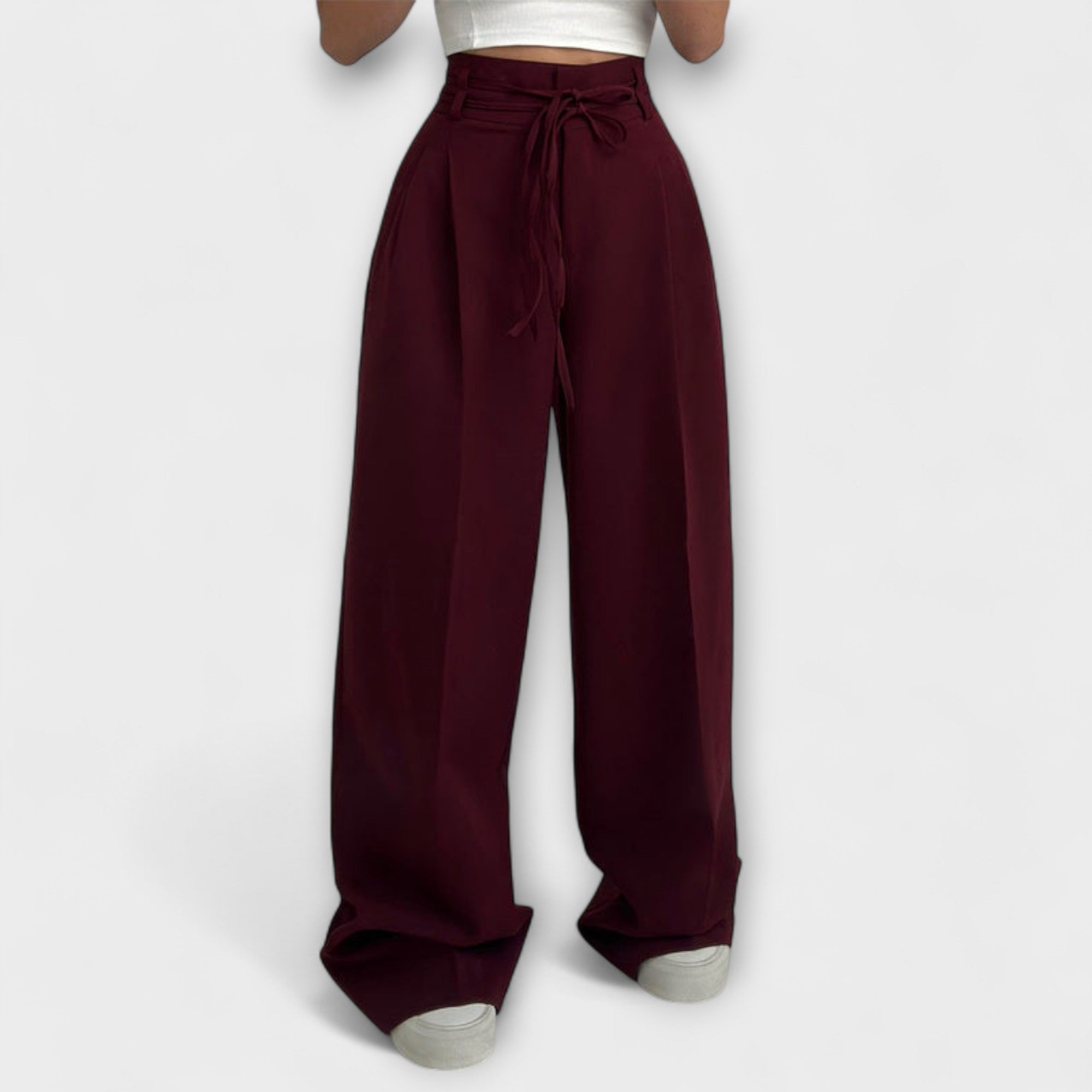 Jill – Drawstring Casual Trousers