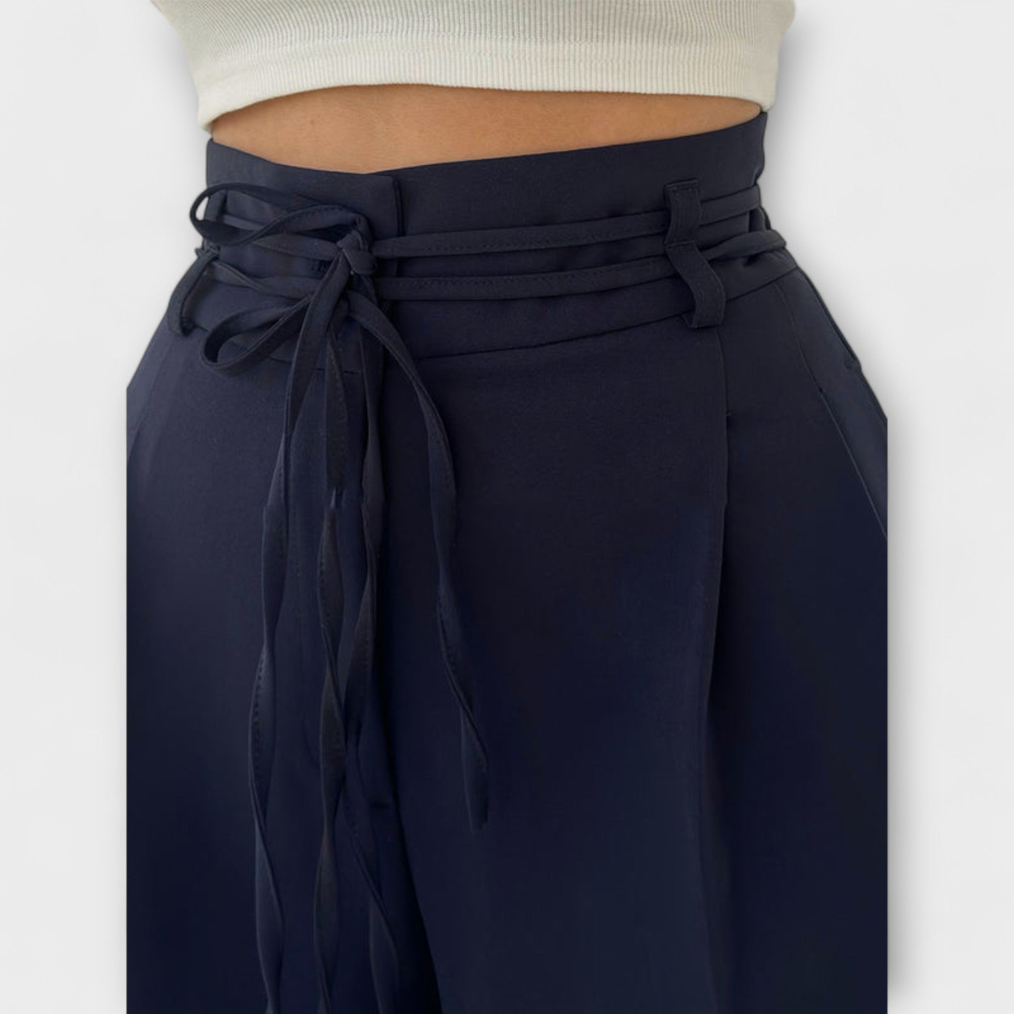 Jill – Drawstring Casual Trousers