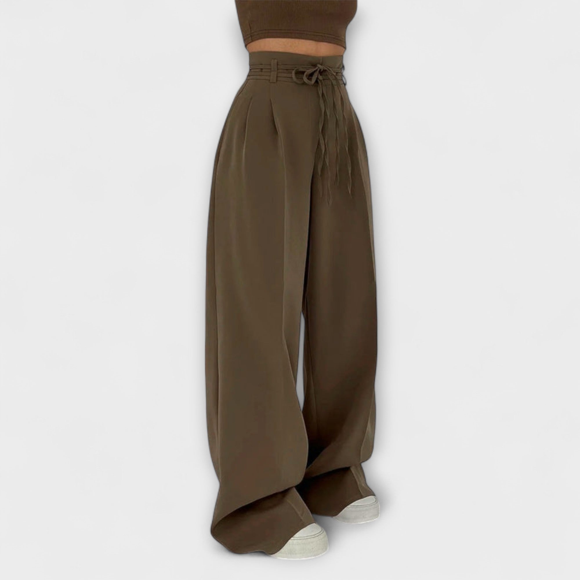 Jill – Drawstring Casual Trousers