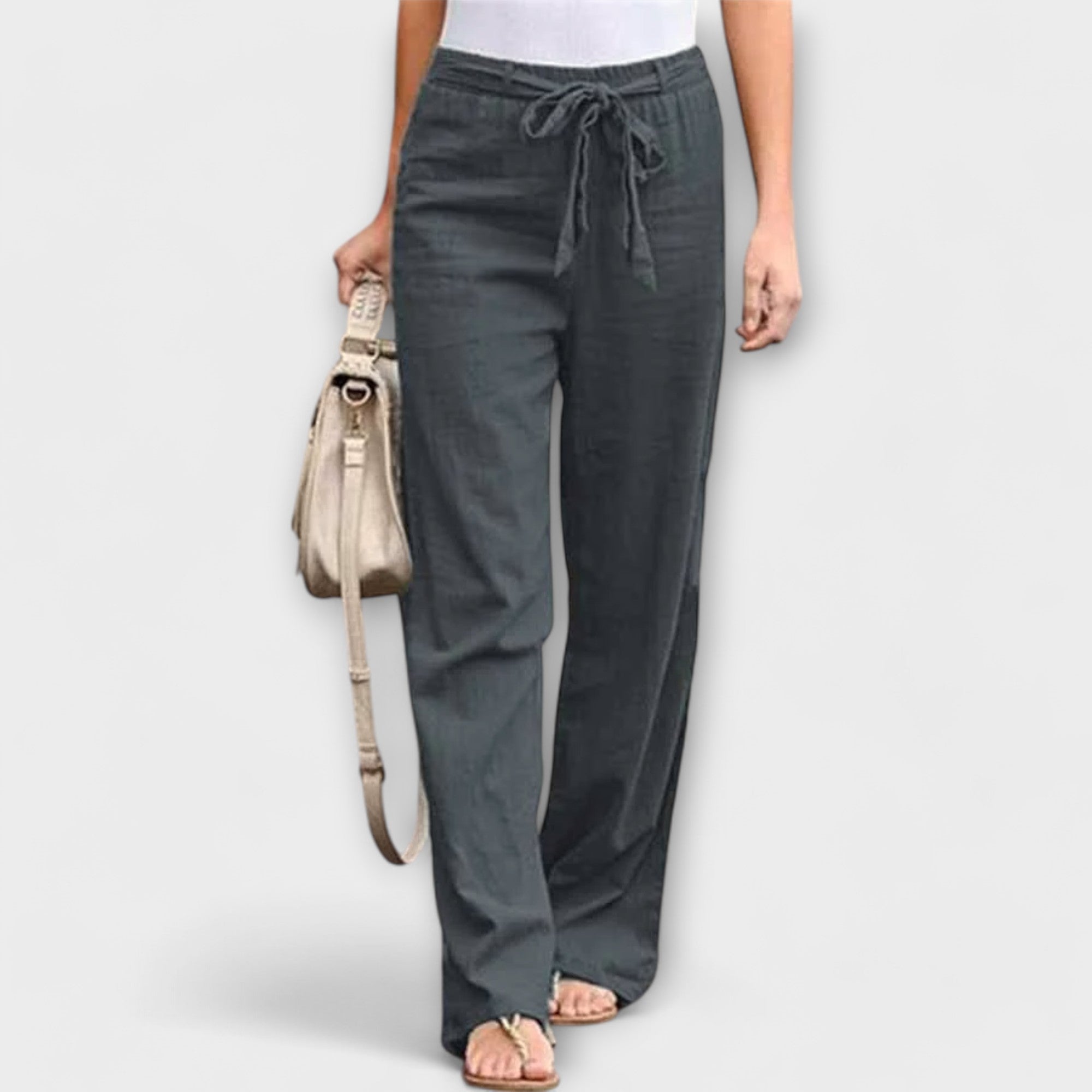 Loreen – Lightweight Linen Trousers
