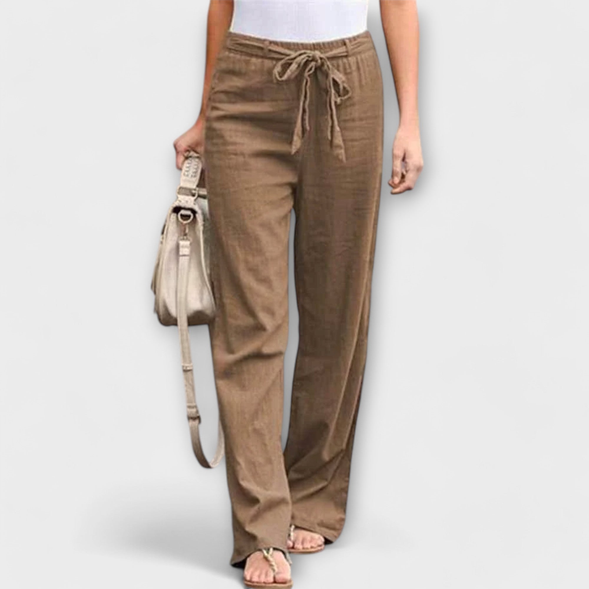 Loreen – Lightweight Linen Trousers
